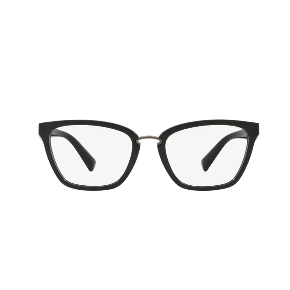 VALENTINO DESIGNER EYEGLASSES FRAMES LIKE NEW MARABLE BLACK AND BLUE Semi cat